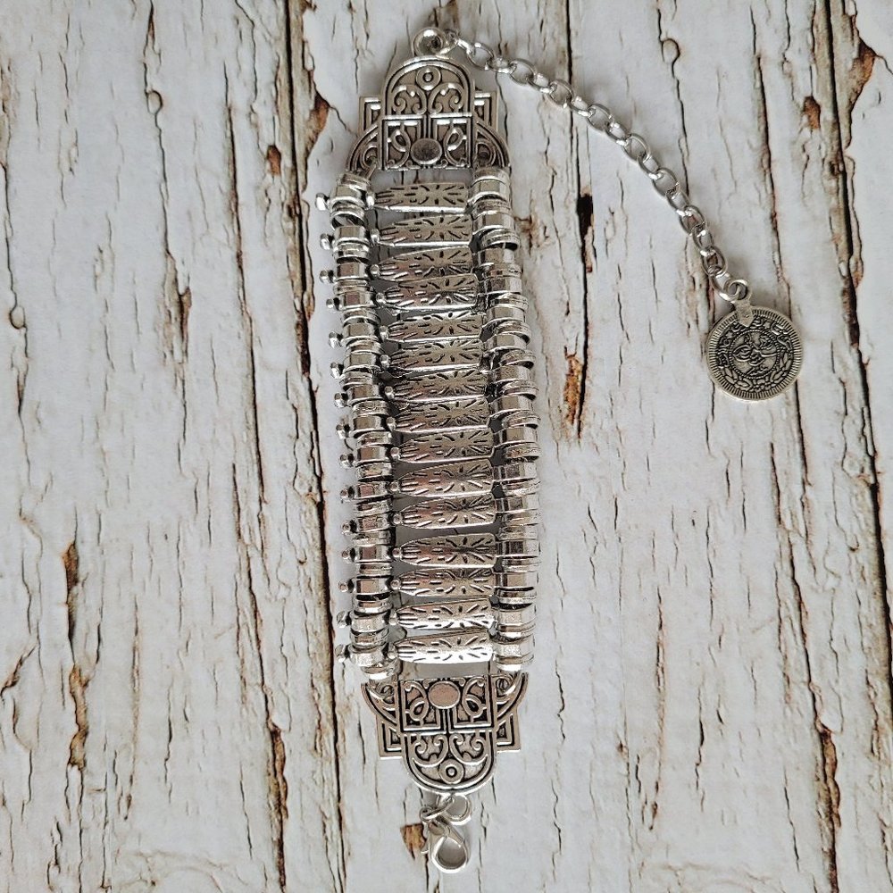 Bohemian Statement Bracelet Tribal Ethnic Jewelry